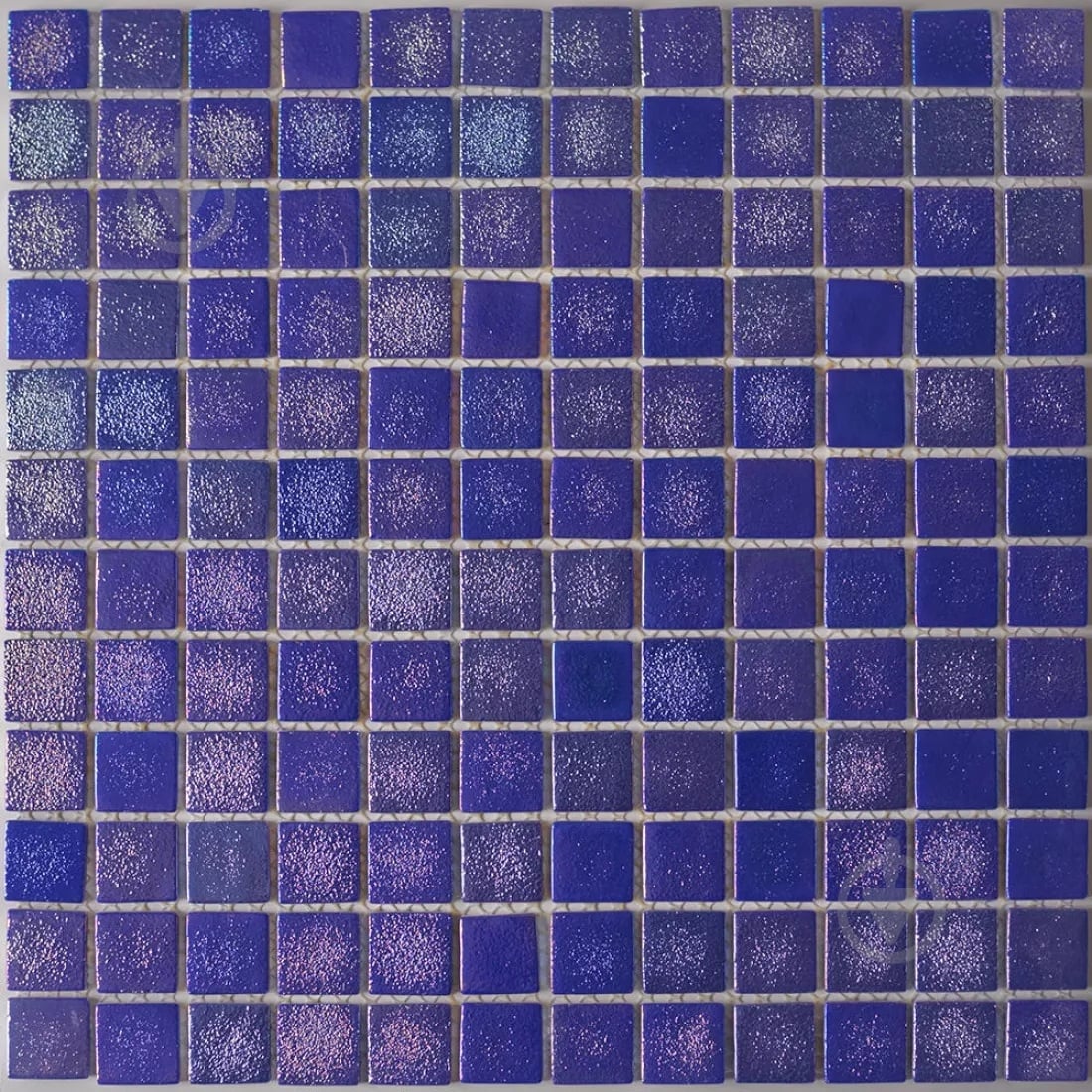 Мозаика AquaMo Concrete Cobalt PL 31,7x31,7 см - фото 1