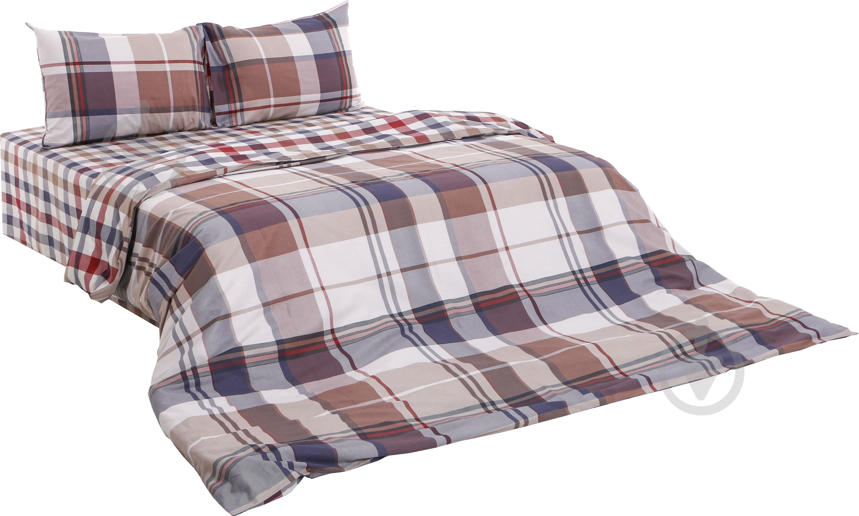 Комплект постельного белья Simona 2,0 бордовый La Nuit - фото 1 Комплект постельного белья Simona 2,0 бордовый La Nuit - фото 1