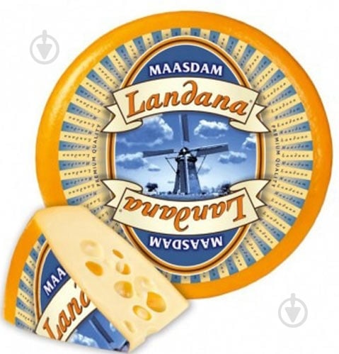 Сыр Landana Maasdam - фото 2 Сыр Landana Maasdam - фото 2