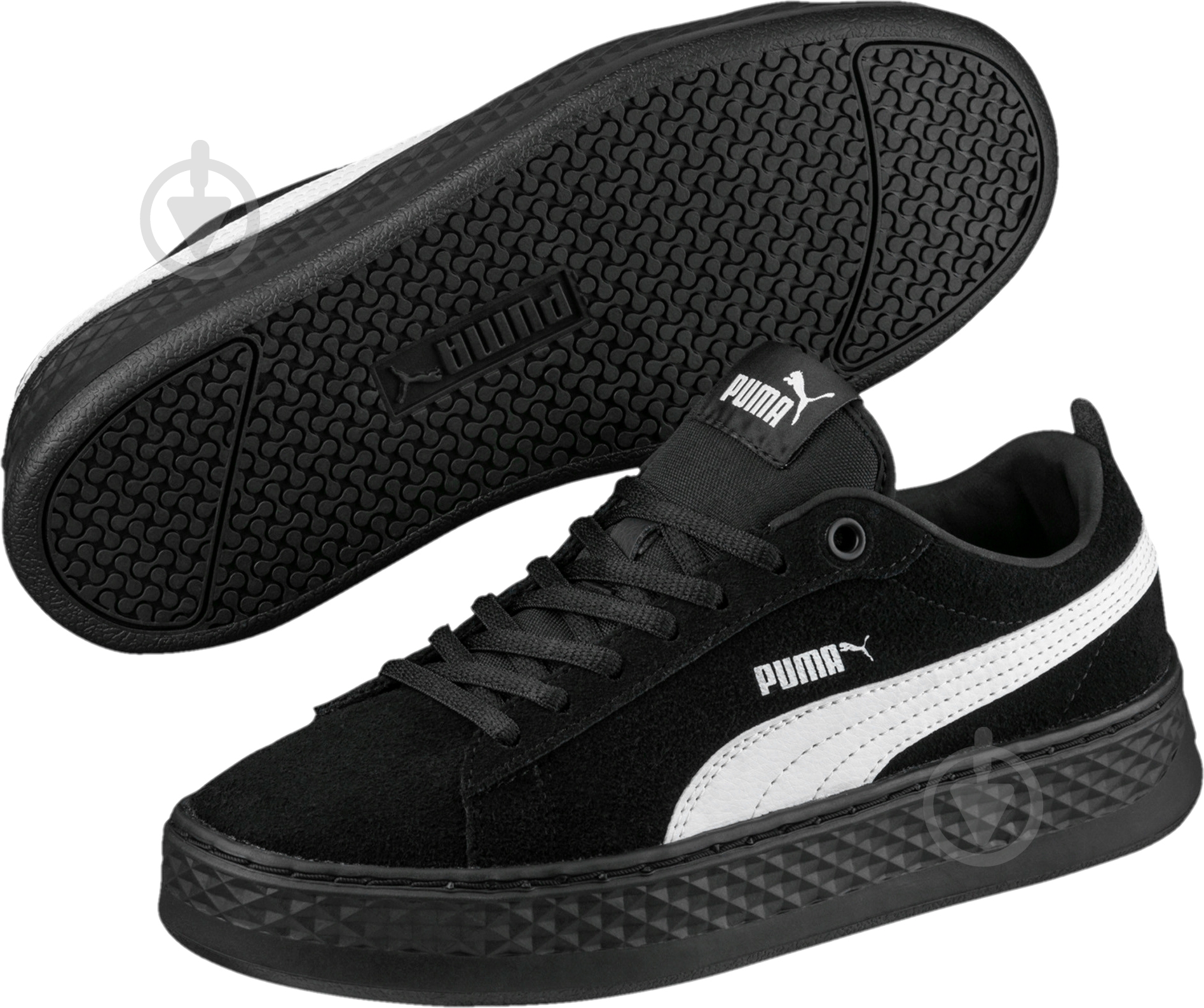 Кроссовки Puma Smash Platform SD 36648802 р.37,5 черный - фото 3 Кроссовки Puma Smash Platform SD 36648802 р.37,5 черный - фото 3