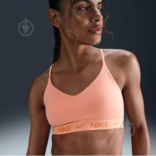 Бра Nike Indy Light-Support FD1062-844 р.XL помаранчевий - фото 2