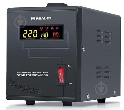 Стабилизатор напряжения Real-el STAB Energy-1000 - фото 1