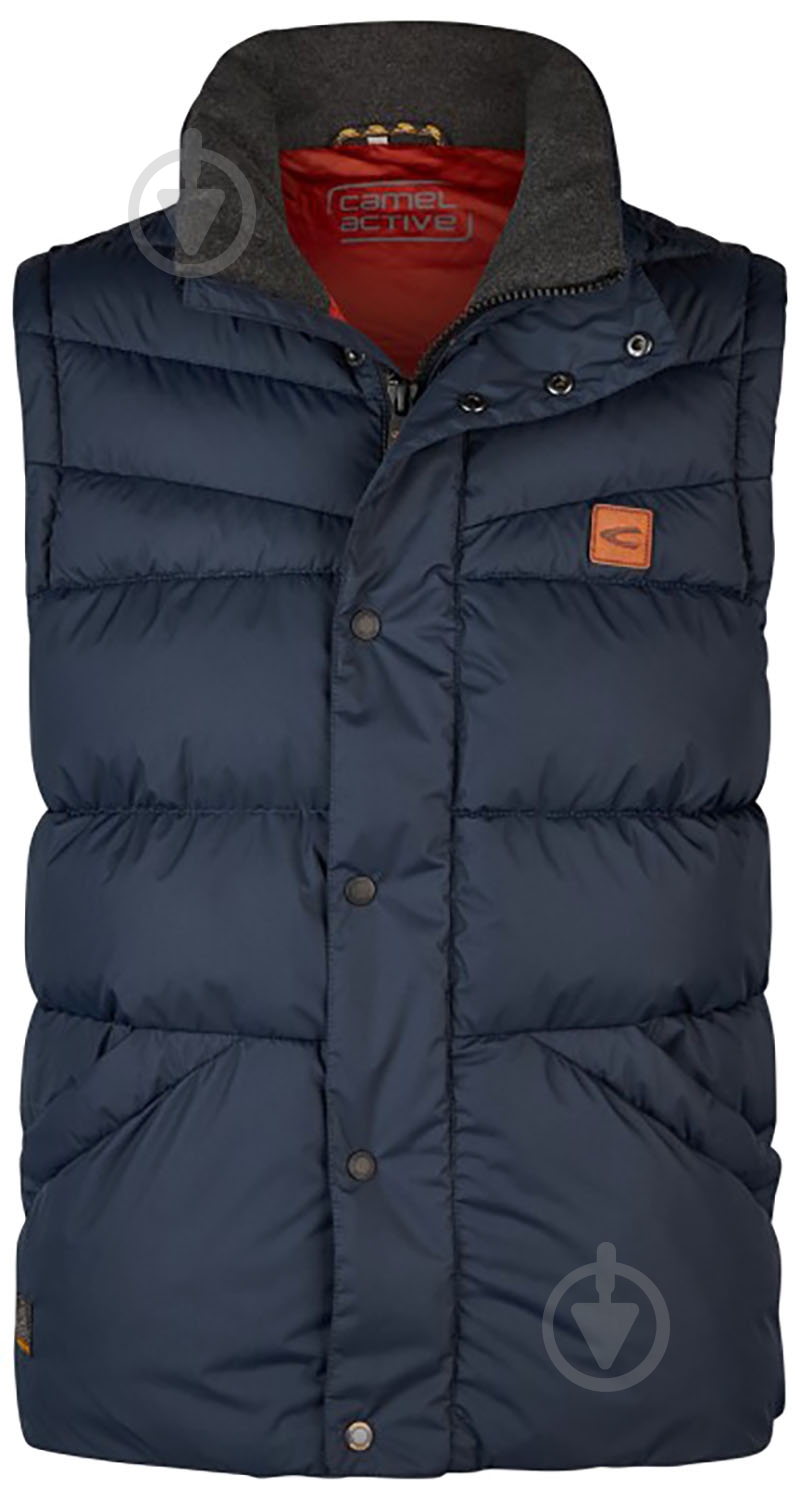 Жилет Camel Active VEST 460900-4X33-47 р.54 темно-синий - фото 1 Жилет Camel Active VEST 460900-4X33-47 р.54 темно-синий - фото 1