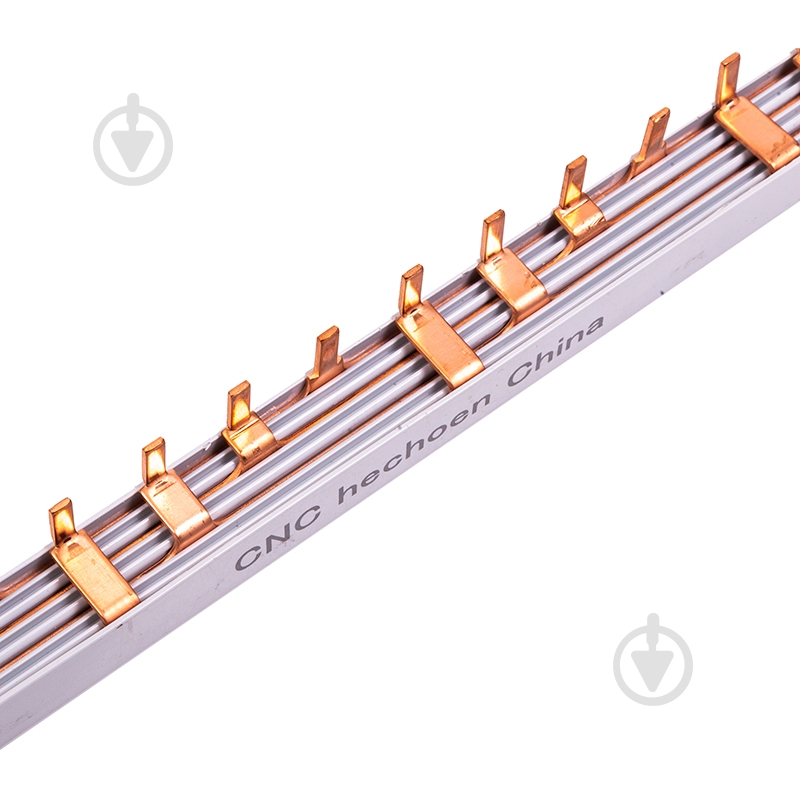 Шина збірна CNC Комутаційна PIN 4P 1.4x7 63A 1 м NV821860 - фото 2