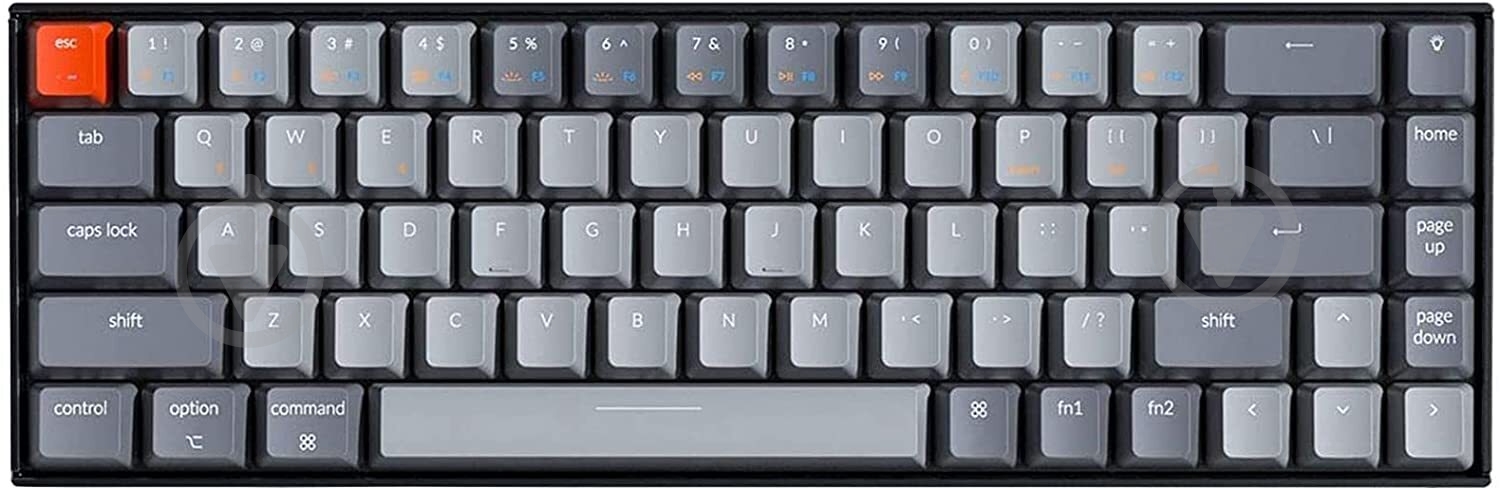 Клавиатура Keychron К6 (R1_KEYCHRON) Optical Red White LED black - фото 2