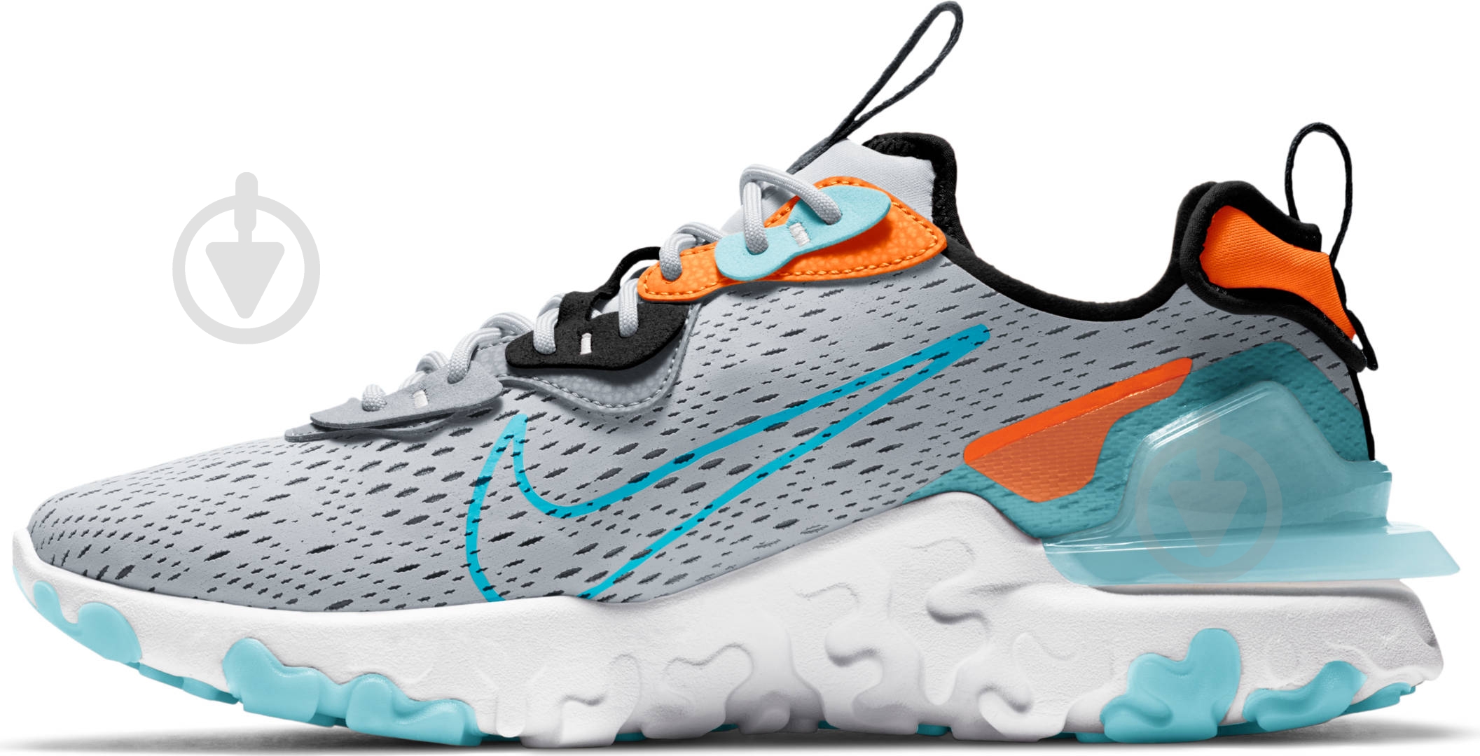 Кросівки чоловічі Nike REACT VISION CD4373-007 р.42,5 різнокольорові - фото 4 Кросівки чоловічі Nike REACT VISION CD4373-007 р.42,5 різнокольорові - фото 4