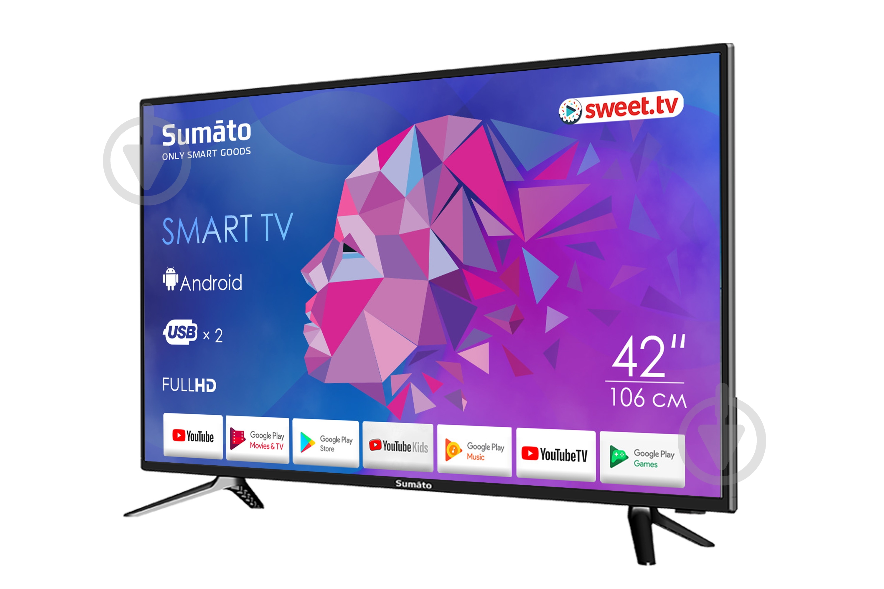 Телевизор SUMATO 18099 42FTS03 - фото 3