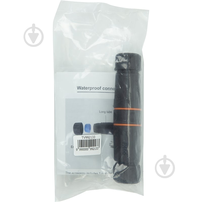 Перехідник PowerPlant RJ45 для UTP CAT6A, IP68 чорний - фото 3