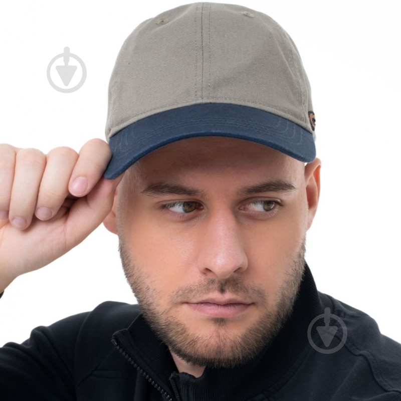 Кепка Camel Active Colorblock Cap 406240-3C24-31 OS хаки - фото 1