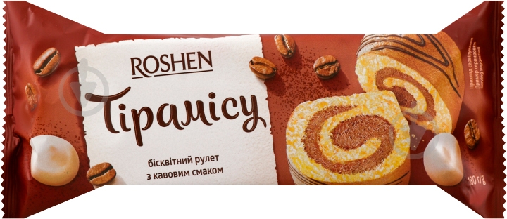 Рулет Roshen Тирамису 180 г (4823077627620) - фото 1