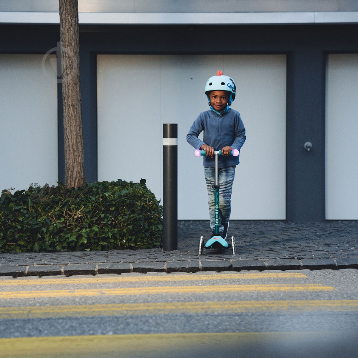 Самокат Micro Mini Deluxe Magic аквамарин - фото 8