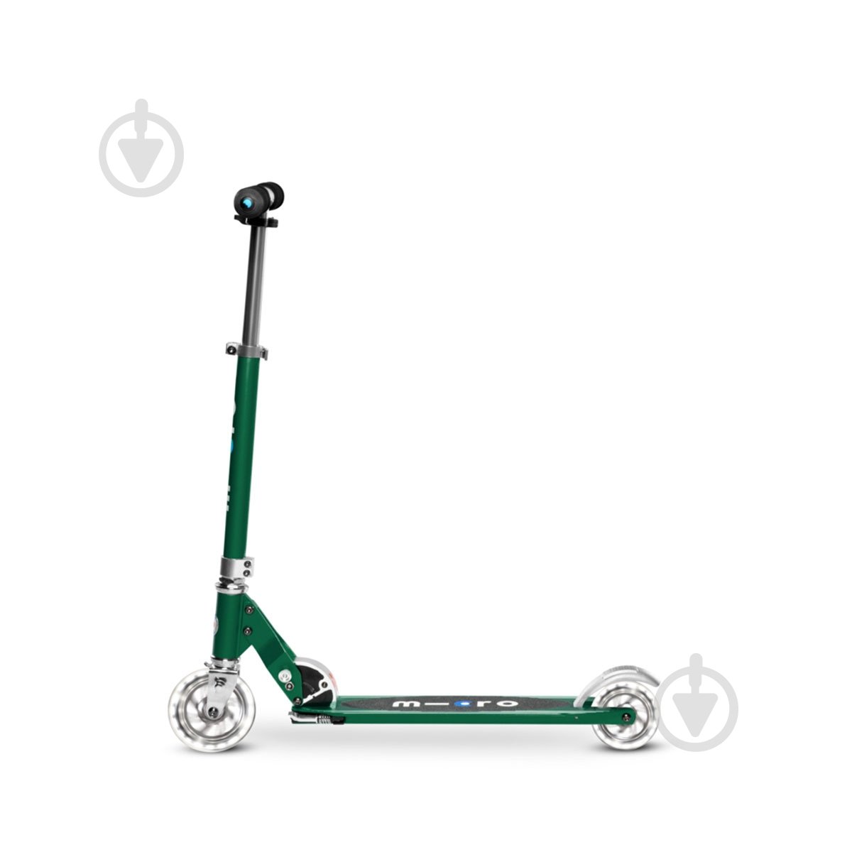 Самокат Micro дитячий Sprite LED зелений - фото 2