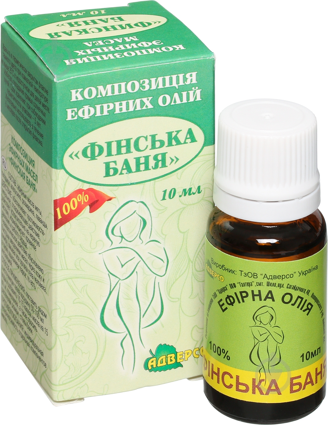 Аромакомпозиция Адверсо Фінська баня 10 мл - фото 1