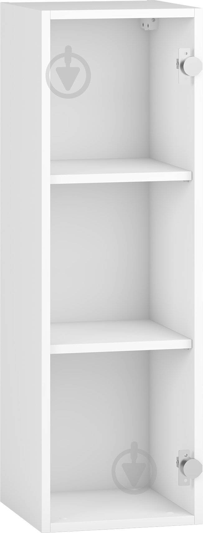 Шкаф верхний Грейд Оптимум 300x926x297 мм белый - фото 1