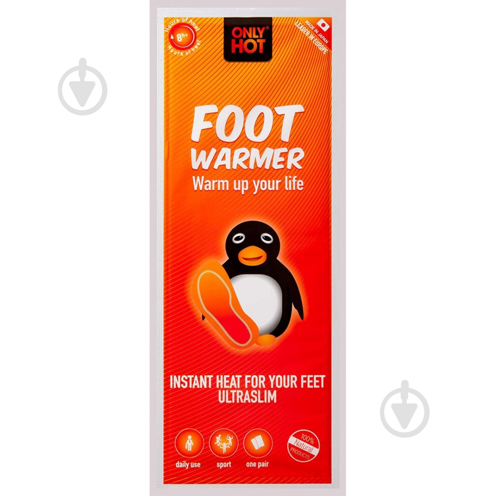 Грелка термохимическая Only Hot Foot Warmer (для ног) - фото 1