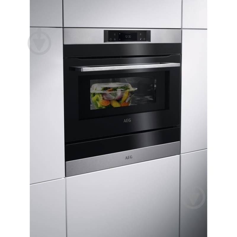 Встраиваемая микроволновая печь AEG KMK721880M - фото 2