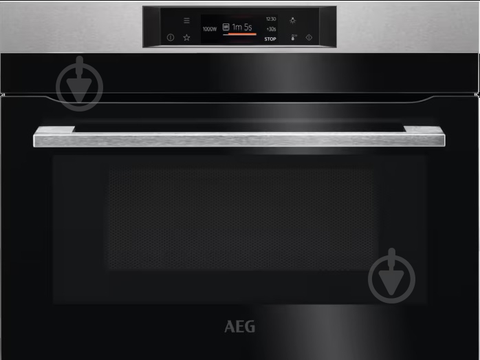 Встраиваемая микроволновая печь AEG KMK721880M - фото 1