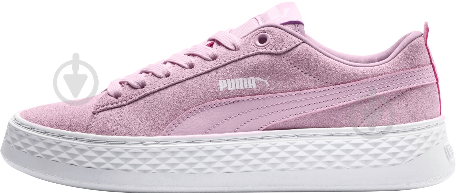 Кроссовки Puma Smash Platform SD 36648806 р.37,5 розовый - фото 3