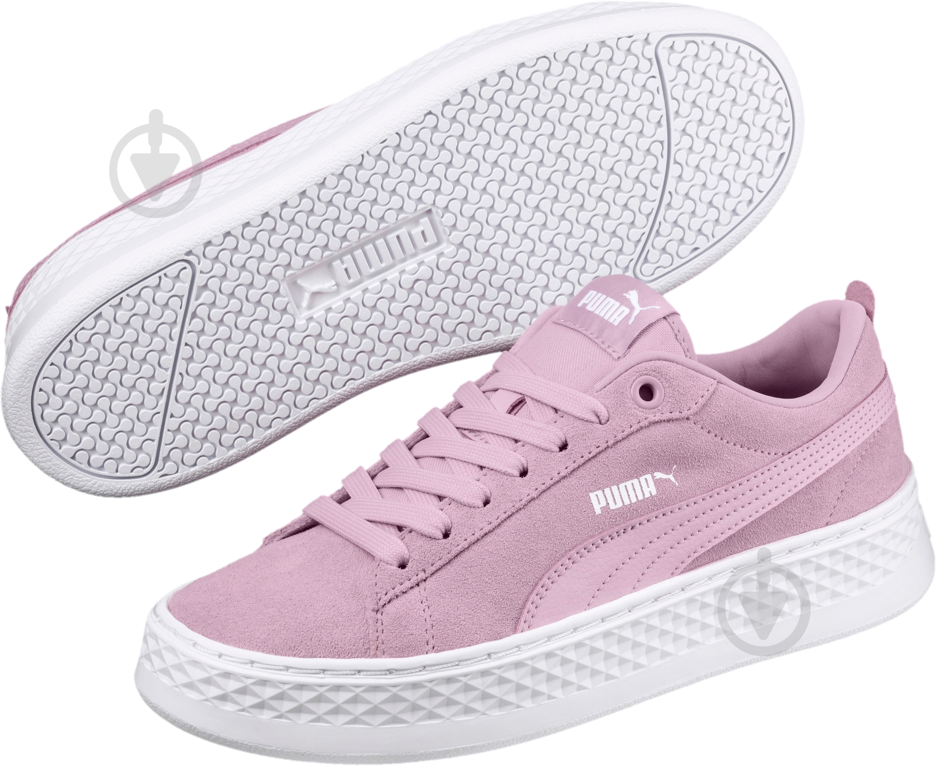 Кроссовки Puma Smash Platform SD 36648806 р.38 розовый - фото 4