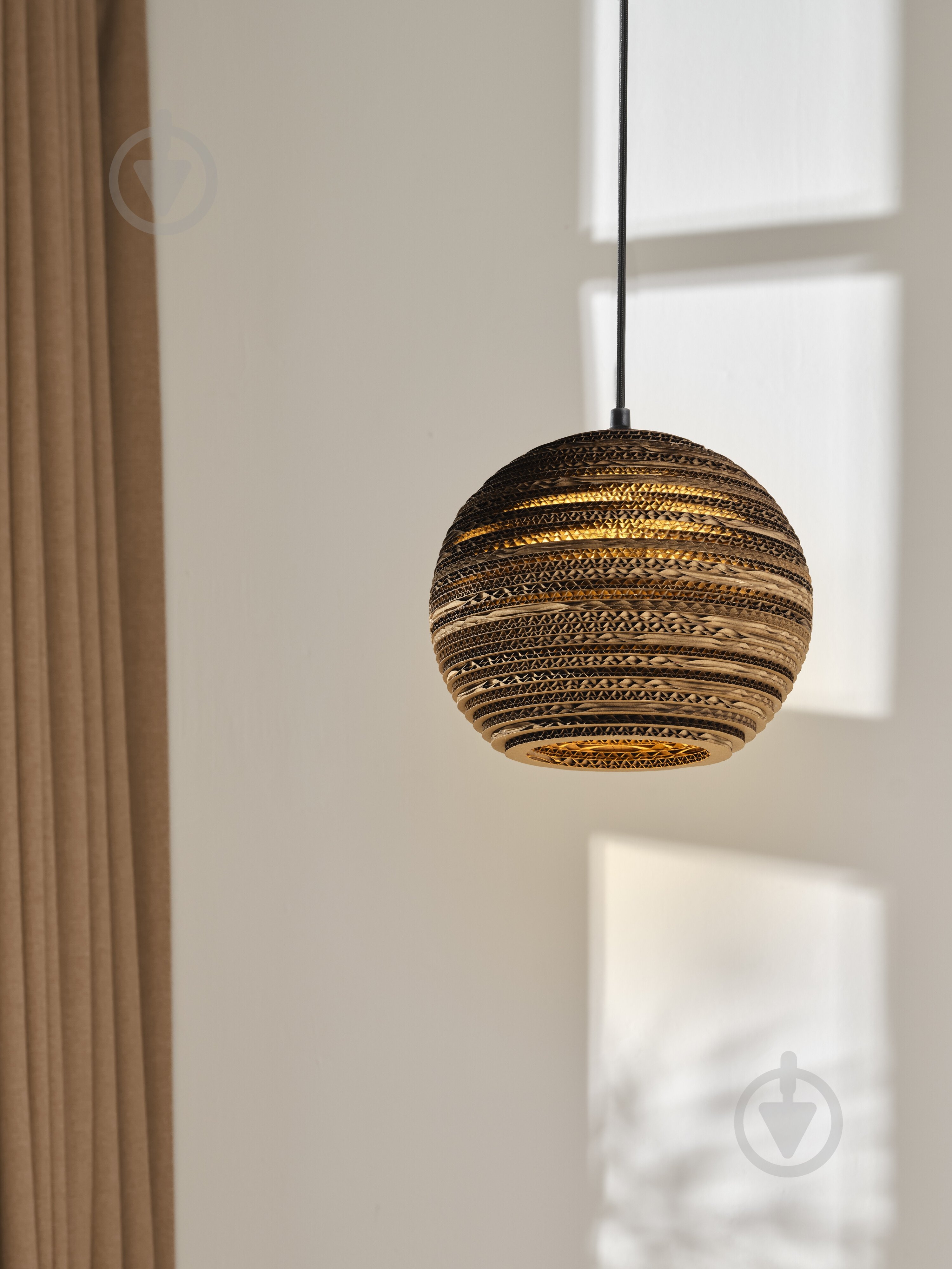 Подвес Ledvance Decor Cardboard Ball Pendant 1x/E27 коричневый - фото 11