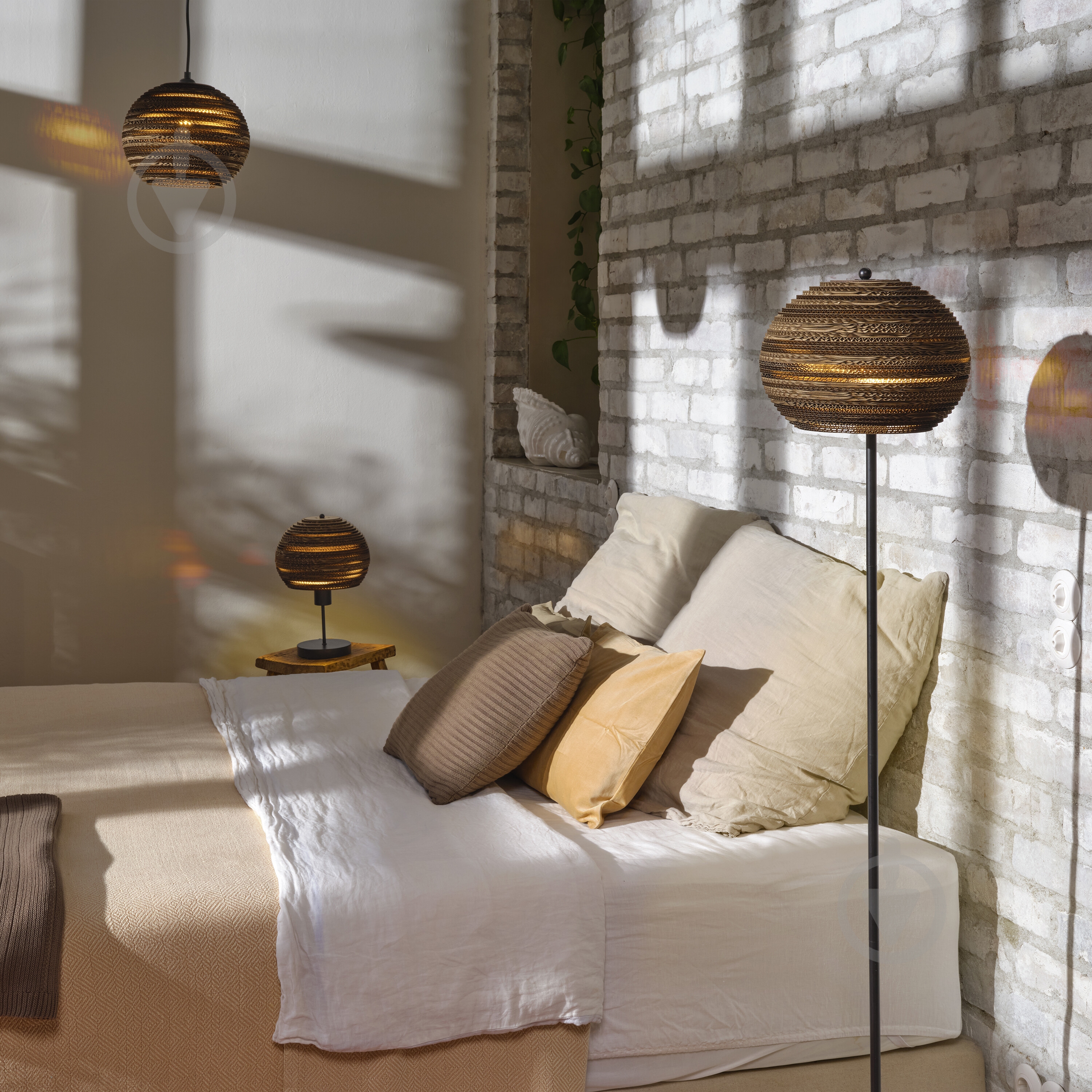 Подвес Ledvance Decor Cardboard Ball Pendant 1x/E27 коричневый - фото 15