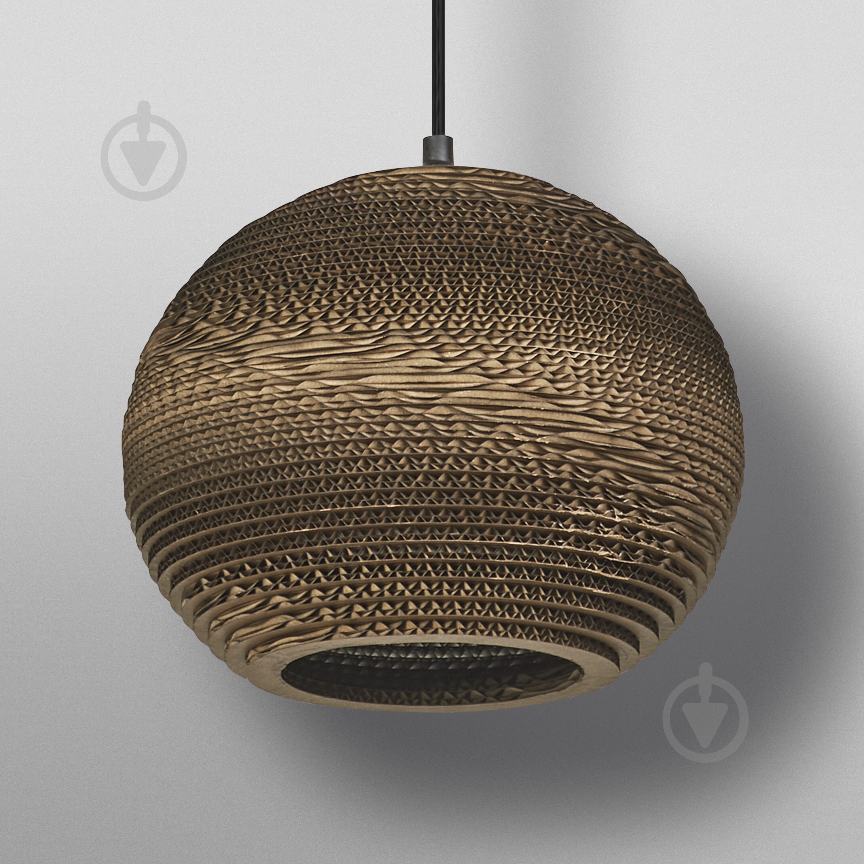 Подвес Ledvance Decor Cardboard Ball Pendant 1x/E27 коричневый - фото 4