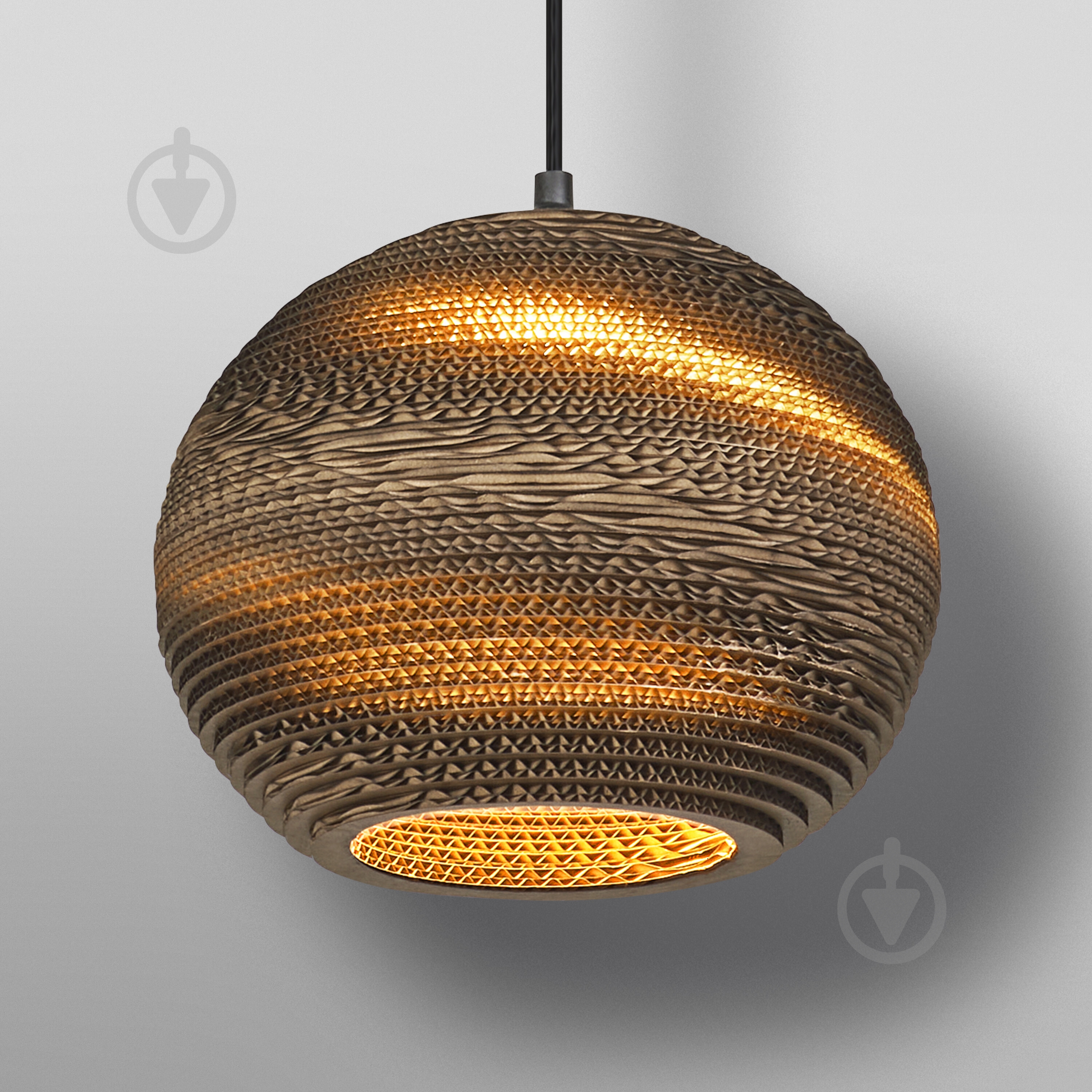 Подвес Ledvance Decor Cardboard Ball Pendant 1x/E27 коричневый - фото 5