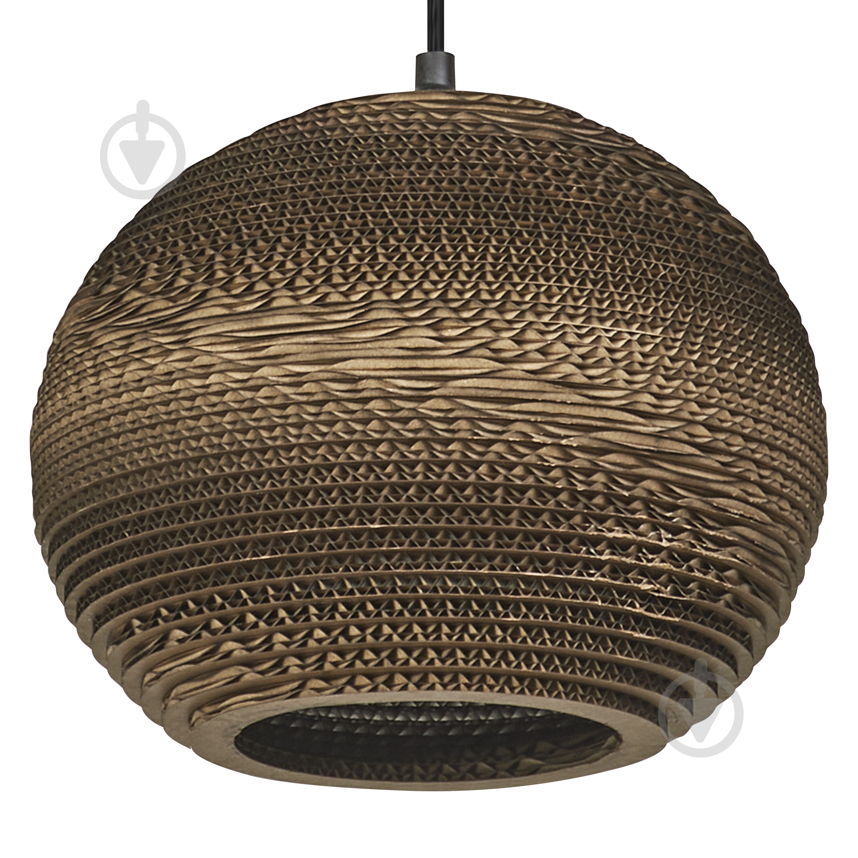Подвес Ledvance Decor Cardboard Ball Pendant 1x/E27 коричневый - фото 3