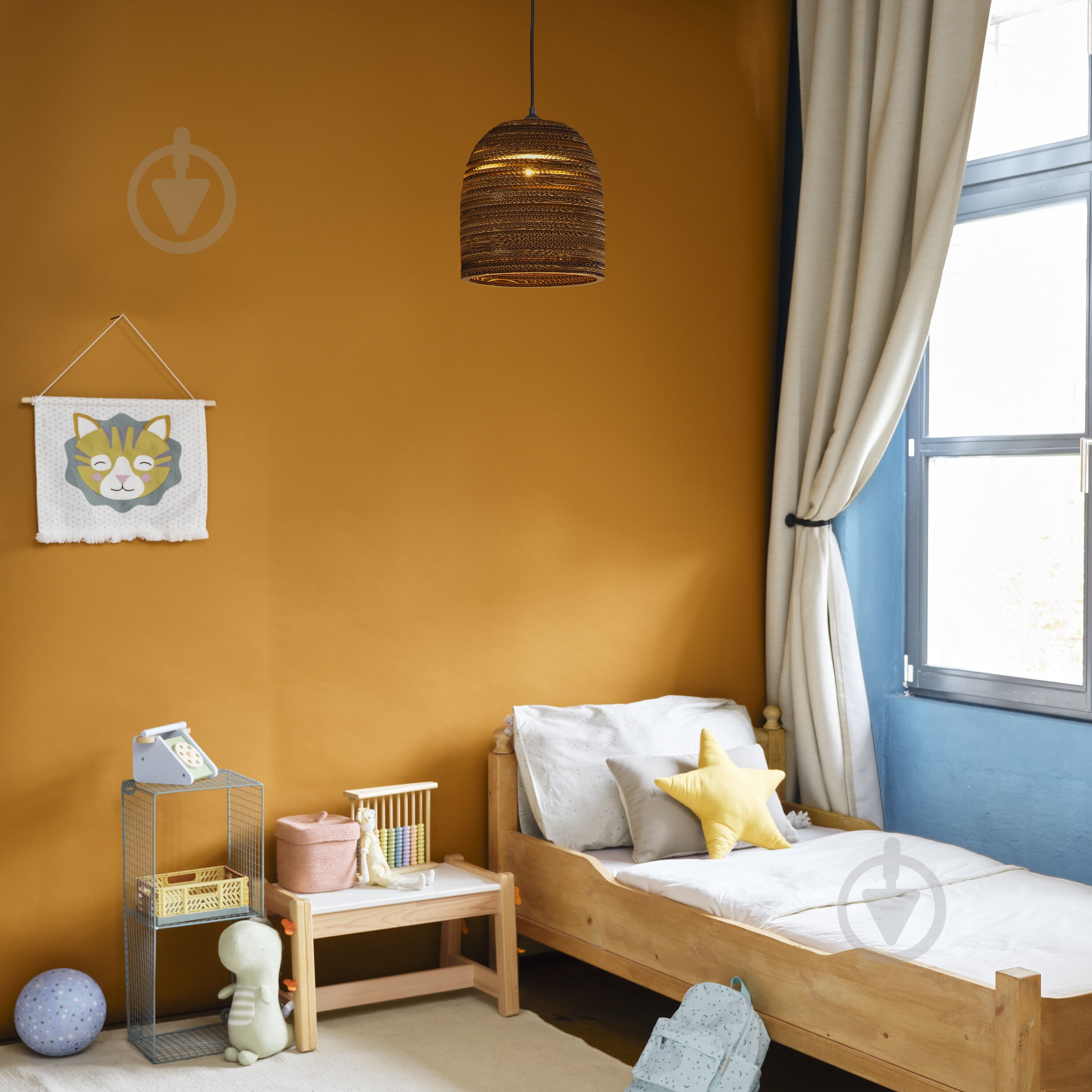 Подвес Ledvance Decor Cardboard Bell Pendant 1x/E27 коричневый - фото 9