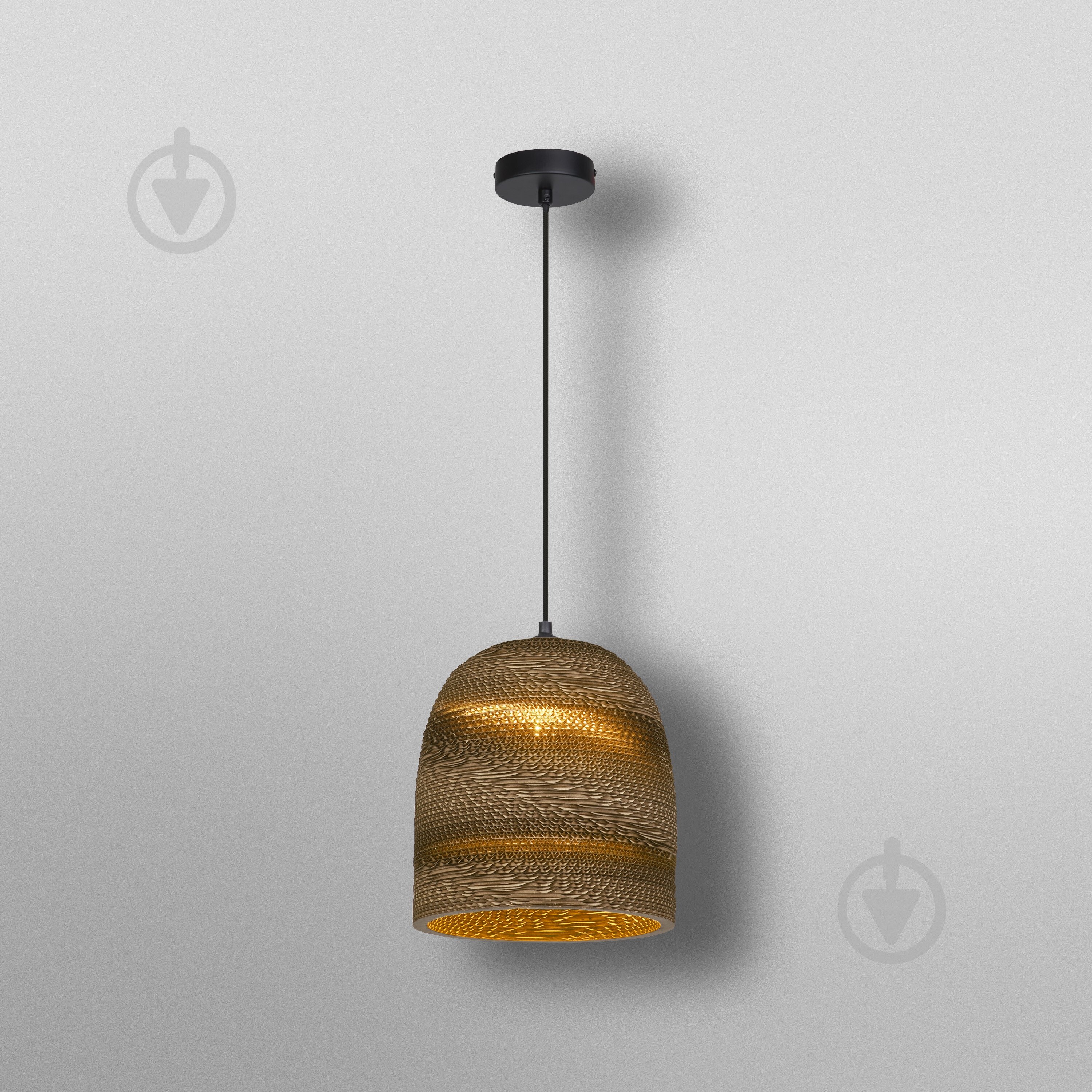 Подвес Ledvance Decor Cardboard Bell Pendant 1x/E27 коричневый - фото 3