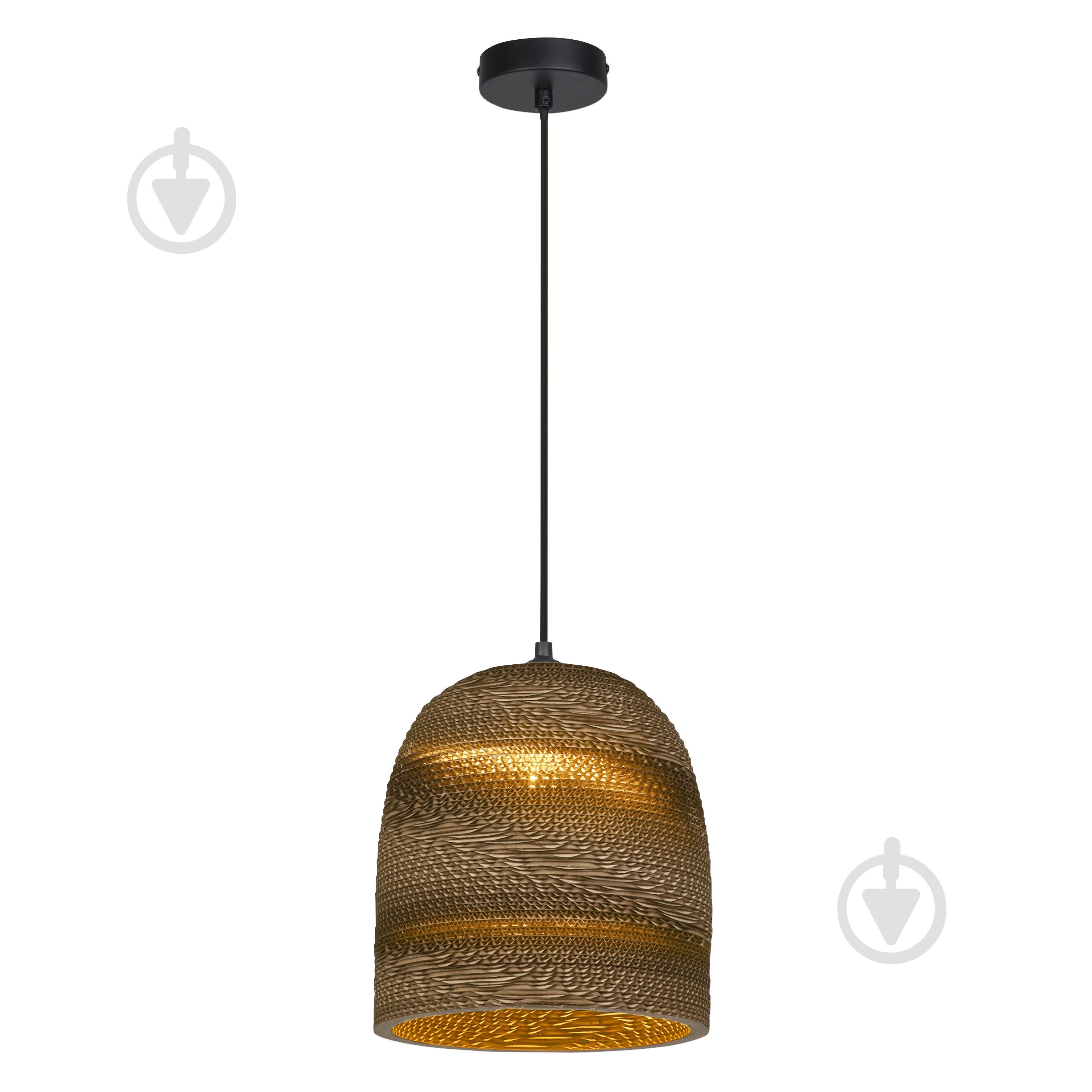 Подвес Ledvance Decor Cardboard Bell Pendant 1x/E27 коричневый - фото 1