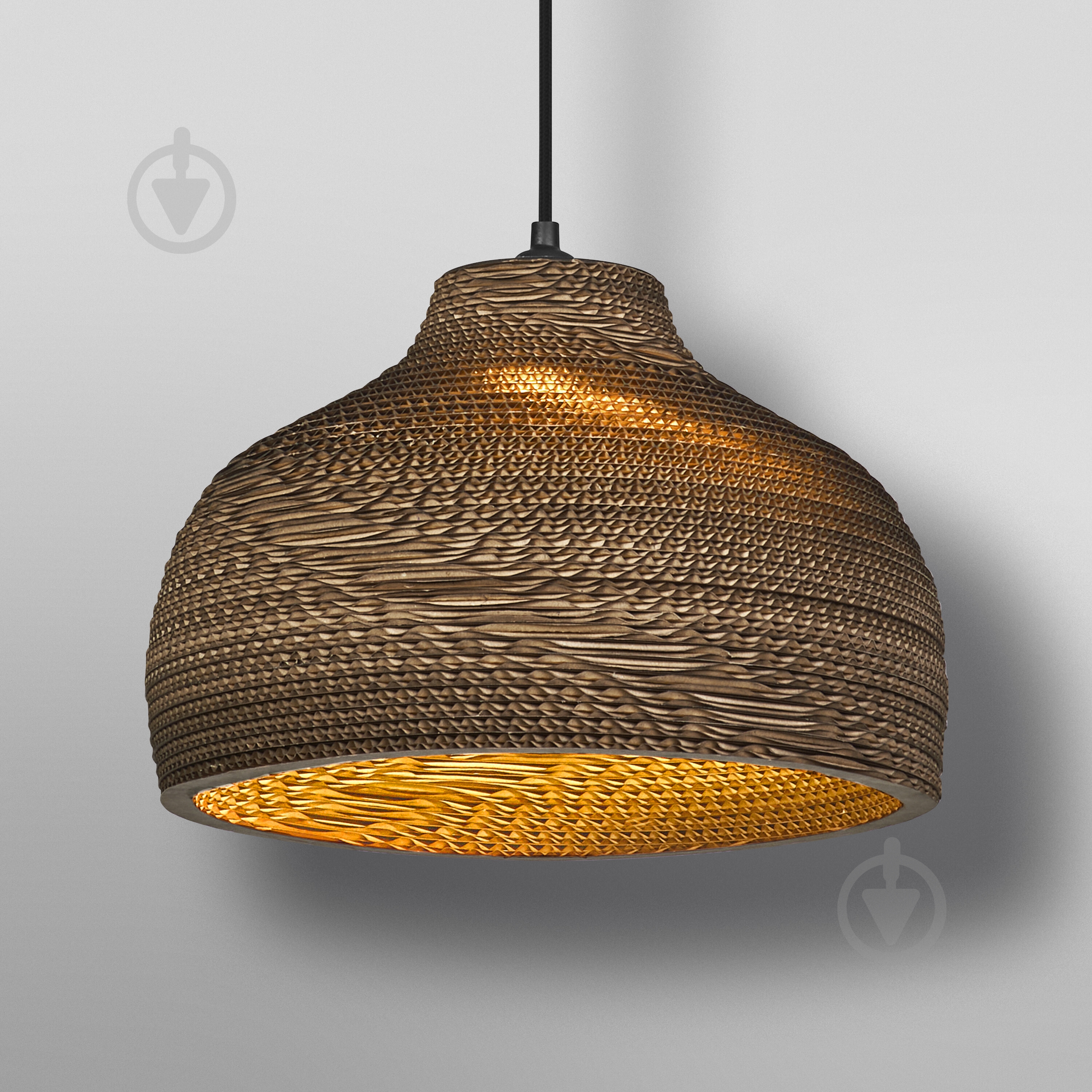 Подвес Ledvance Decor Cardboard Hat Pendant 1x/E27 коричневый - фото 4