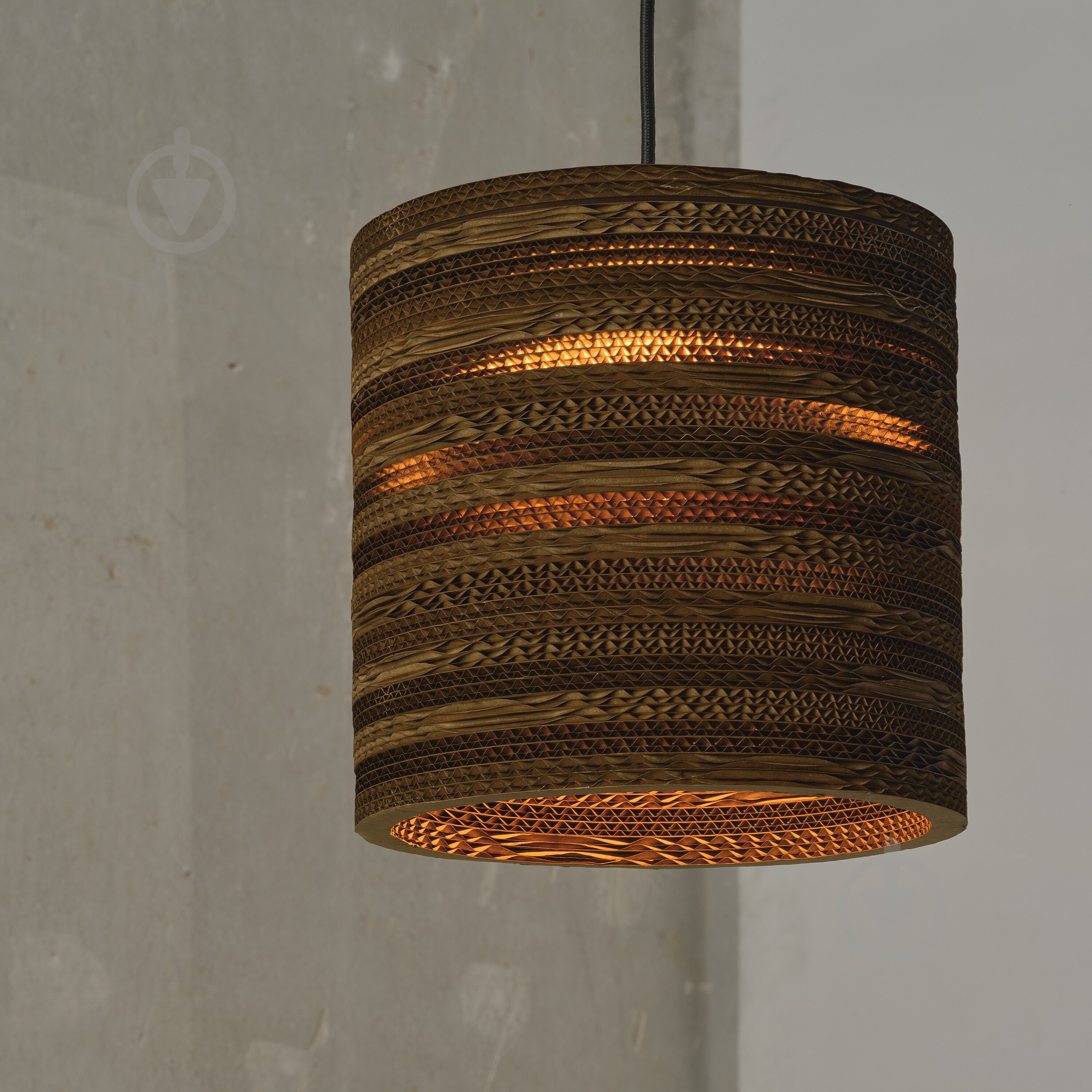 Подвес Ledvance Decor Cardboard Cylinder Pendant Brown 1x/E27 - фото 8