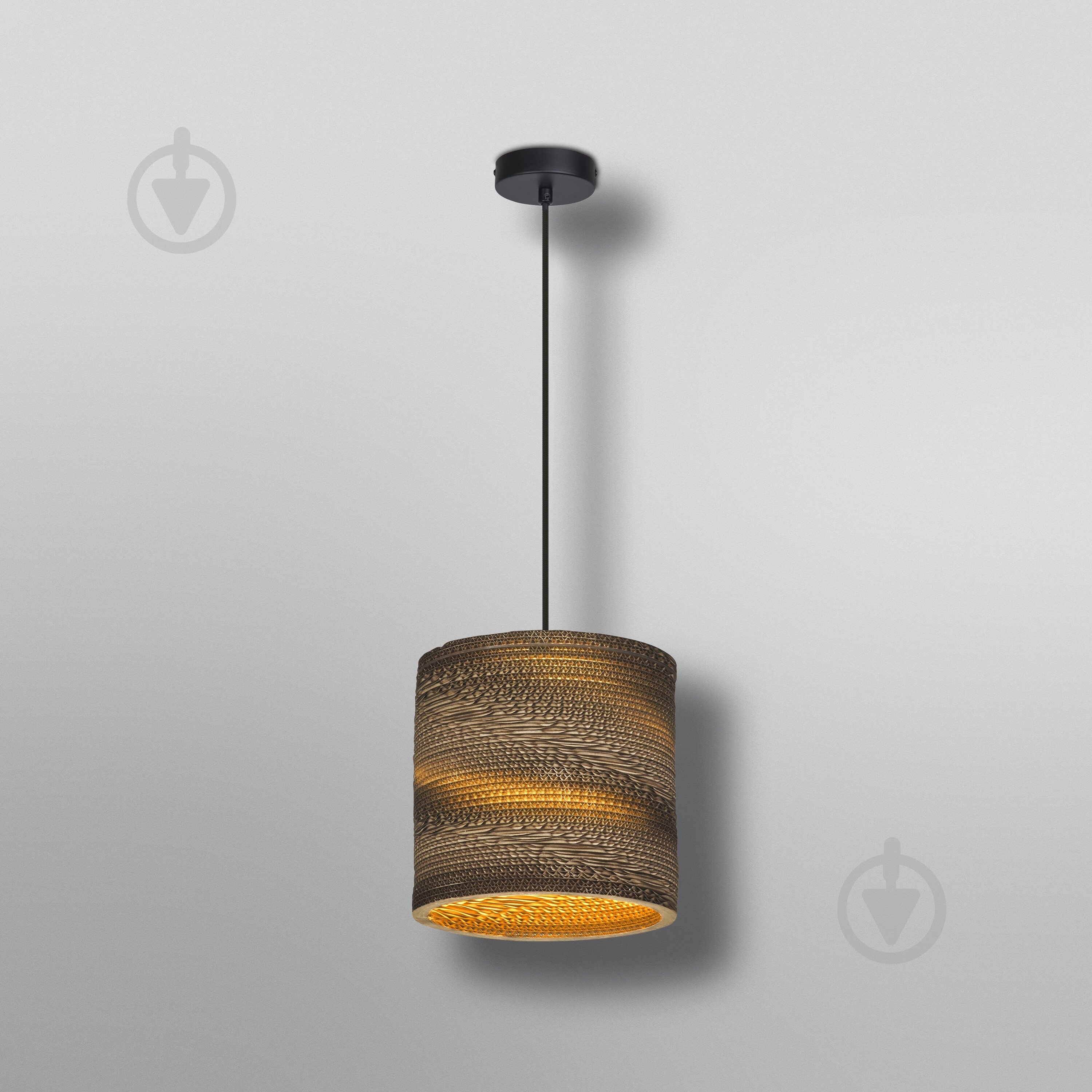 Подвес Ledvance Decor Cardboard Cylinder Pendant Brown 1x/E27 - фото 4