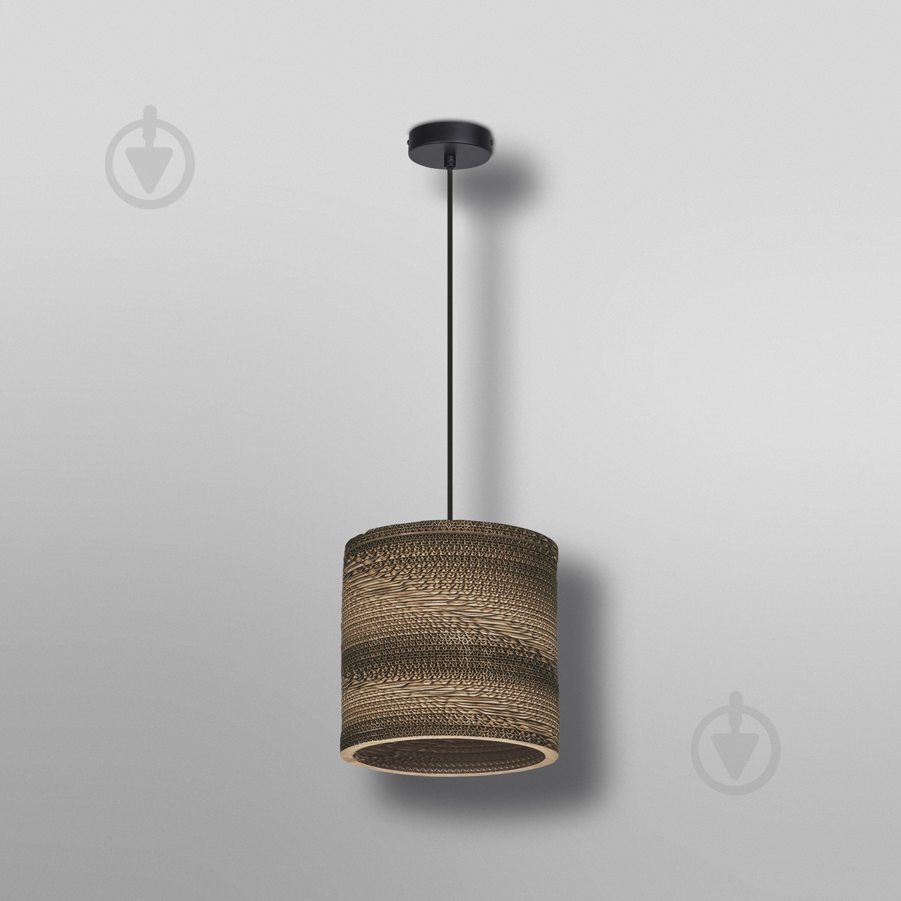 Подвес Ledvance Decor Cardboard Cylinder Pendant Brown 1x/E27 - фото 5