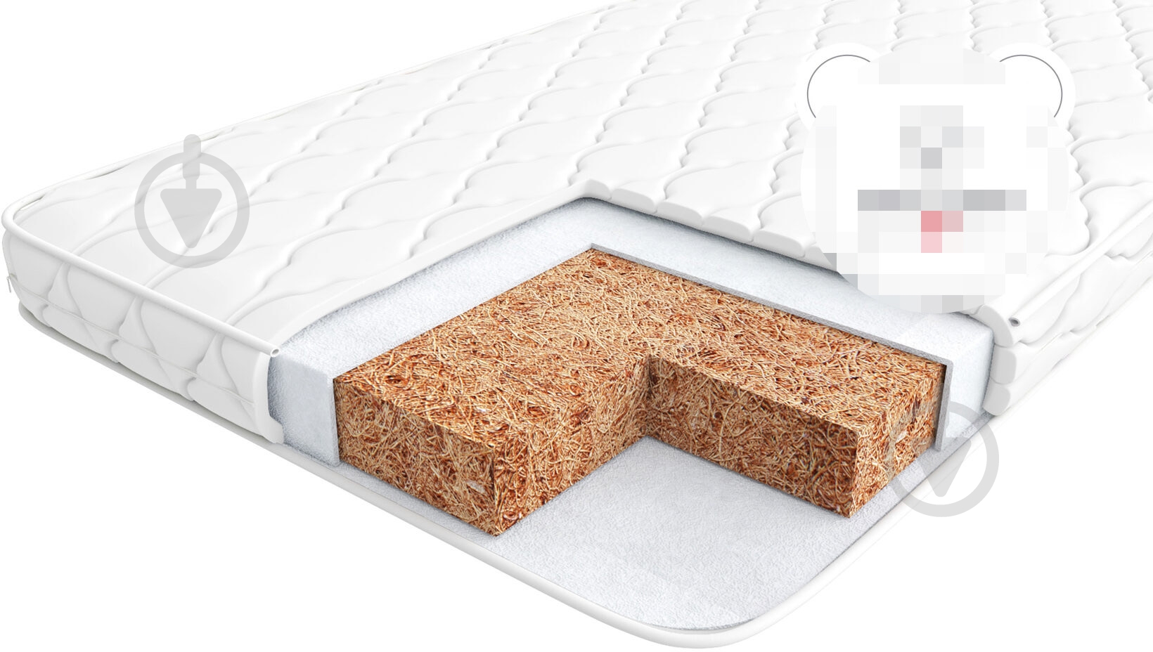 Матрац Bicoconut +8 Baby Veres 60x120 см - фото 1