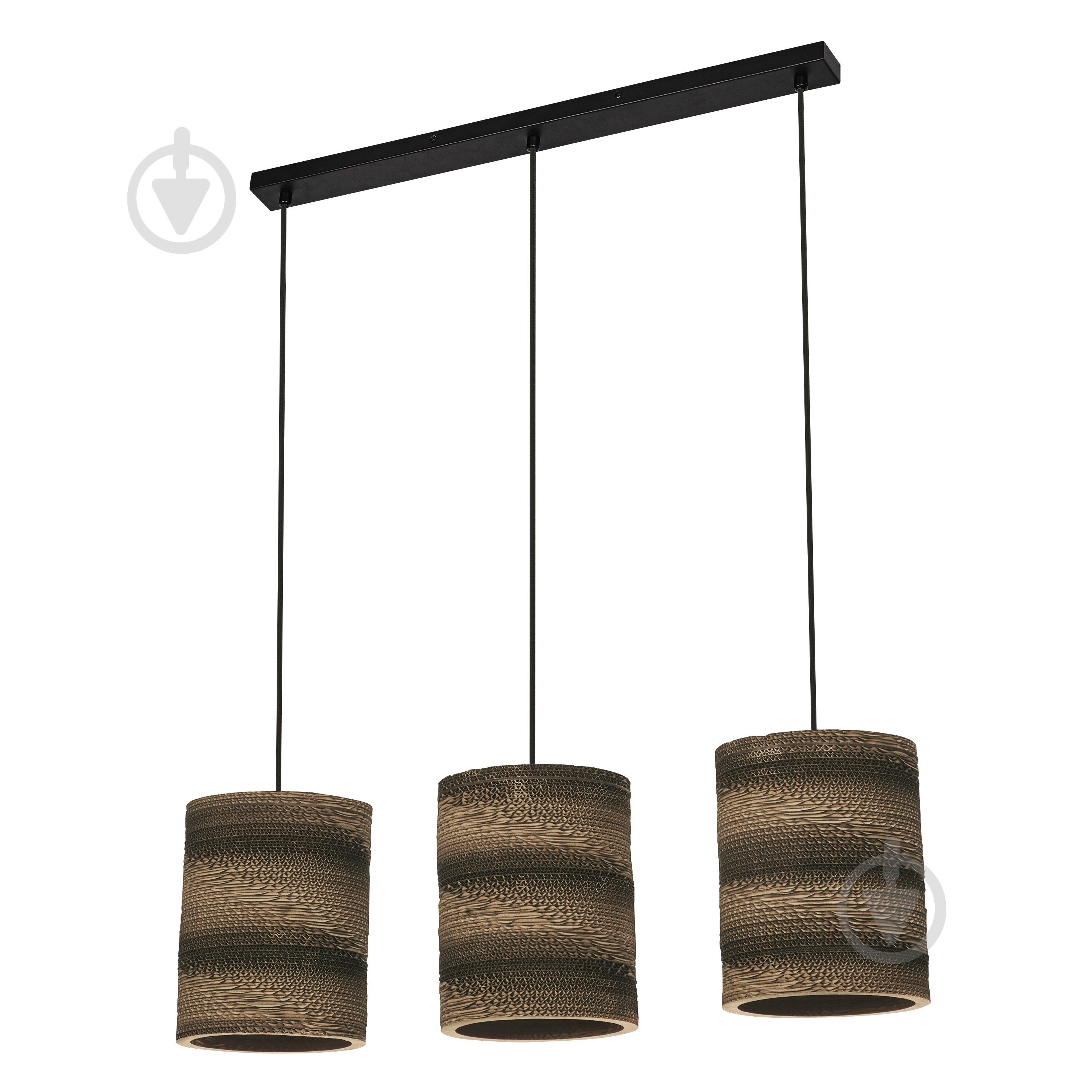 Подвес Ledvance Decor Cardboard Cylinder Pendant Brown 3x/E27 - фото 3