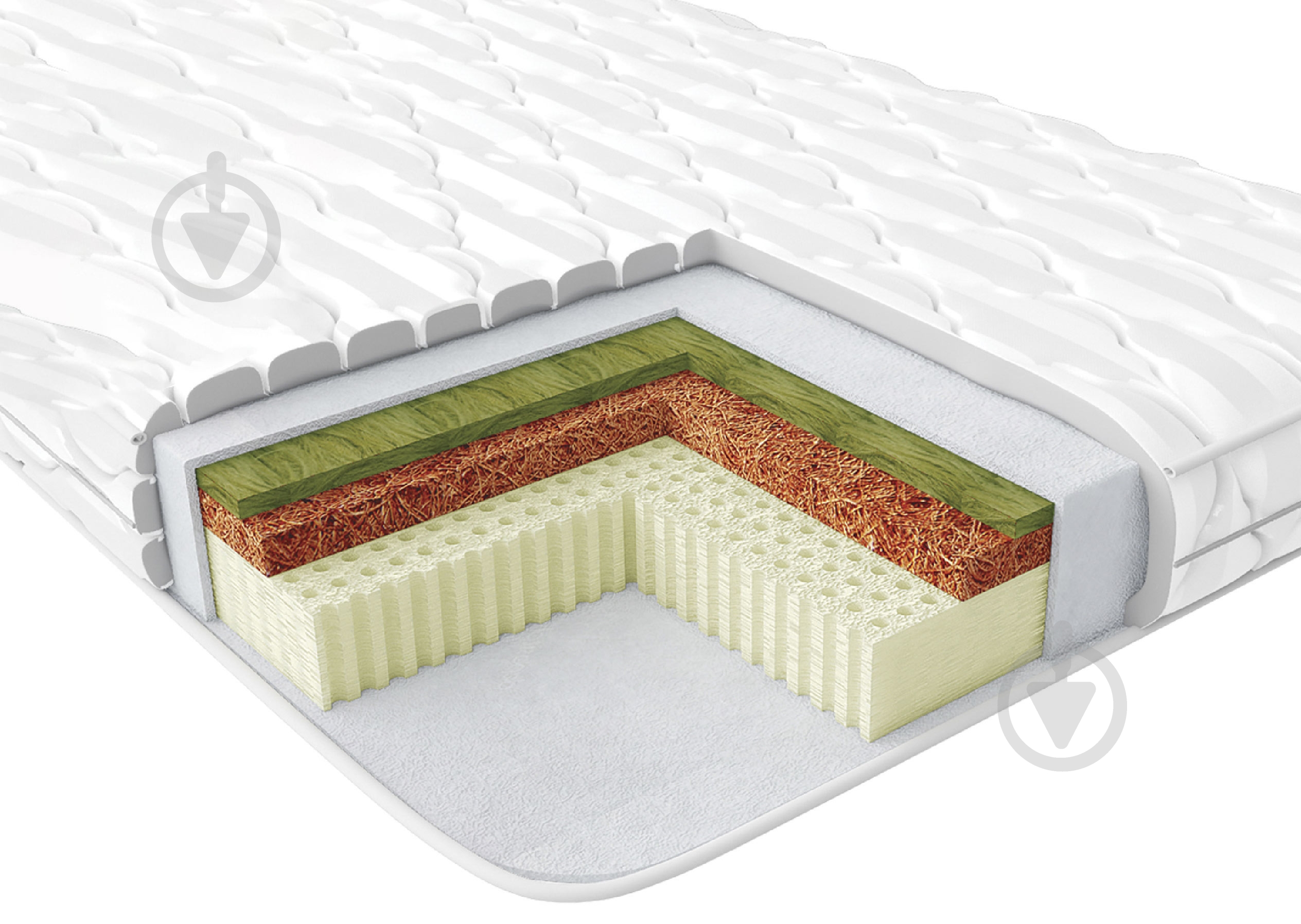 Матрац Latex LUX Baby Veres 60x120 см - фото 1