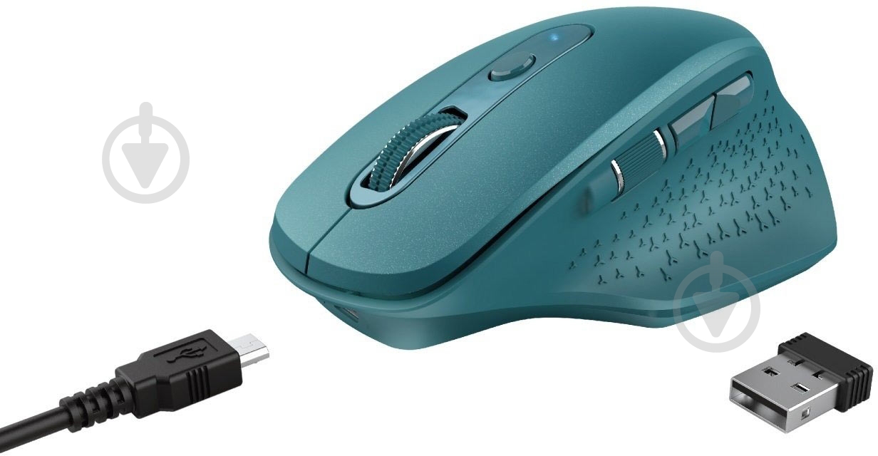 Мышь Trust Ozaa Rechargeable WL Blue (24034) blue (24034) - фото 6