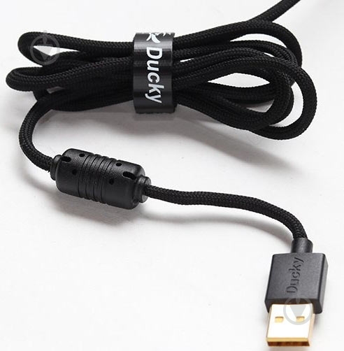 Мишка Ducky Feather Blue Edition Black (DMFE20O-OAAPA7B) - фото 8