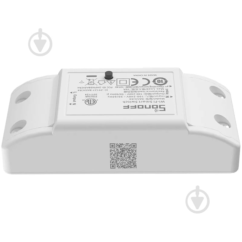 Умное реле-переключатель Sonoff BASICR4 белый - фото 2 Умное реле-переключатель Sonoff BASICR4 белый - фото 2