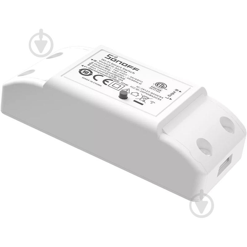 Умное реле-переключатель Sonoff BASICR4 белый - фото 3 Умное реле-переключатель Sonoff BASICR4 белый - фото 3