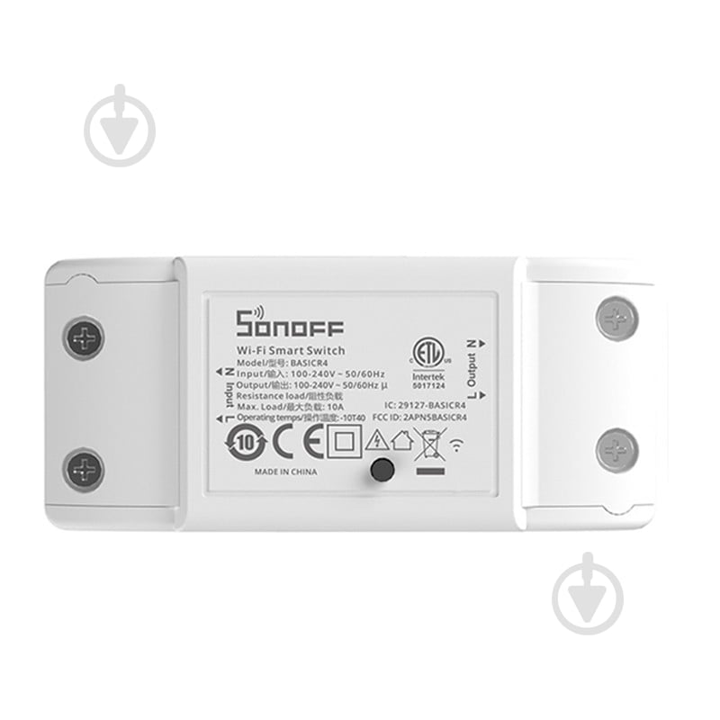 Умное реле-переключатель Sonoff BASICR4 белый - фото 1 Умное реле-переключатель Sonoff BASICR4 белый - фото 1