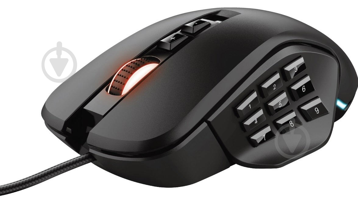Мышь Trust GXT970 Morfix Customisable Blue (23764) black (23764) - фото 4