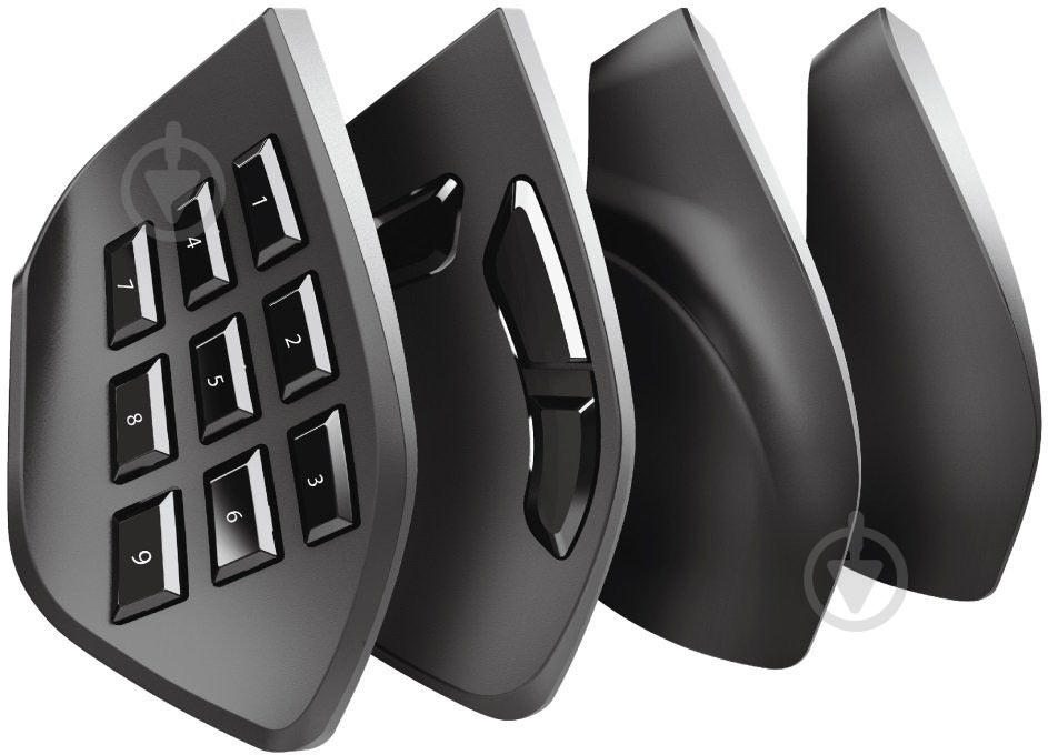 Мышь Trust GXT970 Morfix Customisable Blue (23764) black (23764) - фото 8