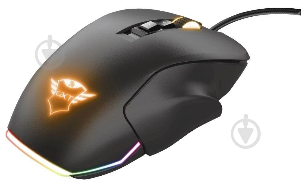 Мышь Trust GXT970 Morfix Customisable Blue (23764) black (23764) - фото 6
