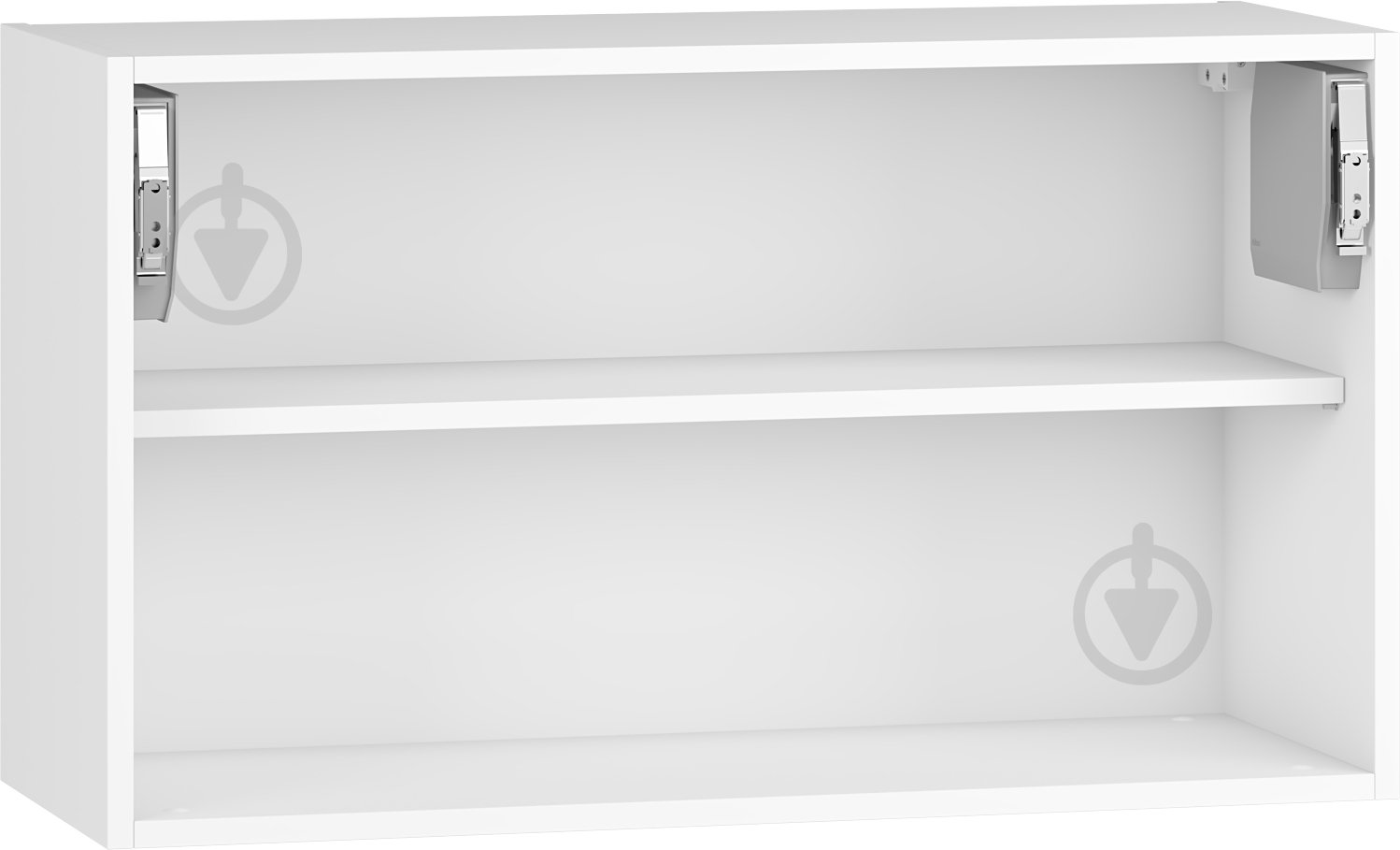 Шкаф верхний Грейд с подъемником HK-S (фас.Н/СВ) Оптимум 800x463x297 мм белый - фото 1
