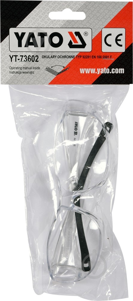 Очки защитные YATO YT-73602 - фото 3