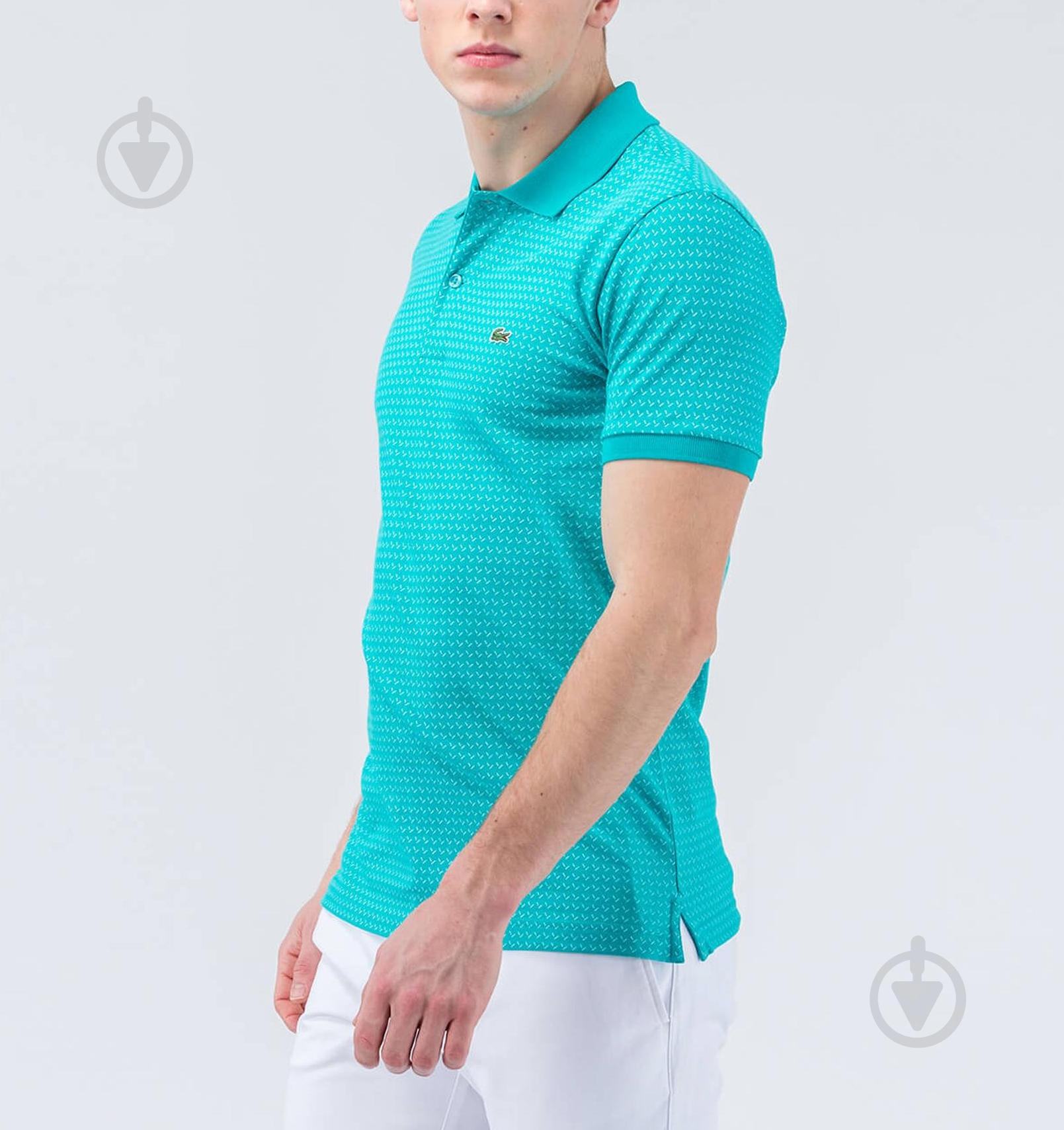 Поло Lacoste PH071616F р.S бирюзовый - фото 2
