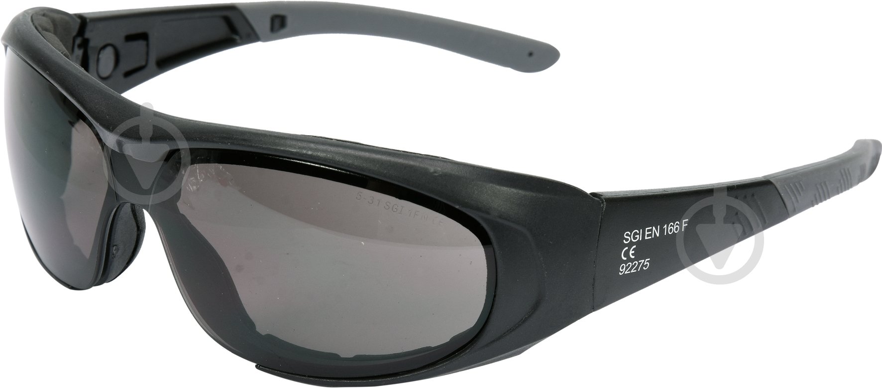 Очки защитные YATO затемненные с регулирующим эластичным пояском YT-73765 - фото 1